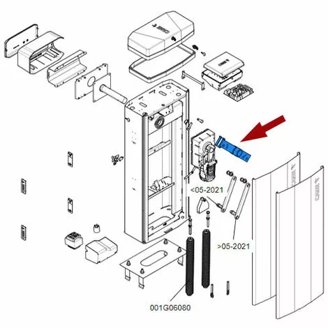 Came Pièce Détachée Levier Réglage Position Tige Gt8 88003-0104 1 Came Pièce Détachée Levier Réglage Position Tige Gt8 88003-0104