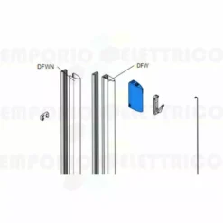 Came Pièce Détachée Bouchons Bord Sensible 2 Pcs Df Dfw Dfwn 119rir225 Rir225 -CAME Soldes Boutique 61258108 3