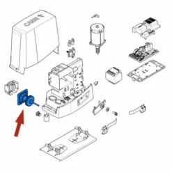 Came Pièce Détachée Groupe Réduction Bkv Réversible 88001-0268