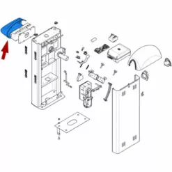 Came Pièce Détachée Couvercle Bride Tige ø 100 Gard 8 119rig133