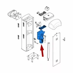 Came Pièce Détachée Kit Réducteur Z32 G4040ezt + Carte 88003-0059