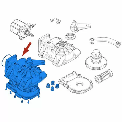 Came Pièce Détachée Groupe Réducteur Frog A 119ria121 1 Came Pièce Détachée Groupe Réducteur Frog A 119ria121