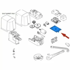 Came Pièce Détachée Base De Carte Ftx 88001-0263