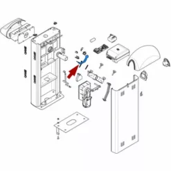 Came Pièce Détachée Levier Entraînement Fin De Course Ralentissement 119rig140