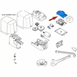 Came Pièce Détachée Couvercle Carte Ftx 88001-0264