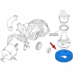 Came Pièce Détachée Couronne Arbre Lent Frog Plus 119ria111