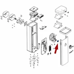 Came Pièce Détachée Poignée Déverrouillage Gpx40 2pcs 88003-0047