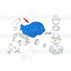 Came Pièce Détachée Caisson Motoréducteur Frog Plus 119ria108 -CAME Soldes Boutique 64730004 3