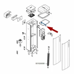 Came Pièce Détachée étrier De Fermeture Couvercle Gt4-gx4 88003-0076