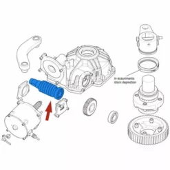 Came Pièce Détachée Vis Sans Fin Frog Plus 119ria114