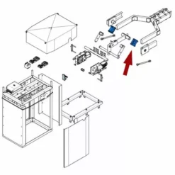 Came Pièce Détachée Bride Support Arbre Barre G12000 119rig117
