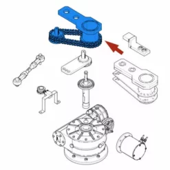 Came Pièce Détachée Levier Transmission Par Chaîne Ouverture 180° 119ria050