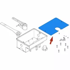 Came Pièce Détachée Couvercle Caisse Fondation Frog Plus 119ria103