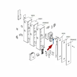 Came Pièce Détachée Tireur Ressort Gard 119rig180