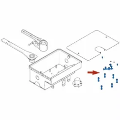 Came Pièce Détachée Paquet De Boulonnerie Frog Plus 119ria106