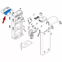 Came Pièce Détachée Bride Fixation Tige ø 100 Gard 8 119rig132