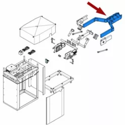 Came Pièce Détachée Fourche Fixation Tige Barrière G12000 119rig111