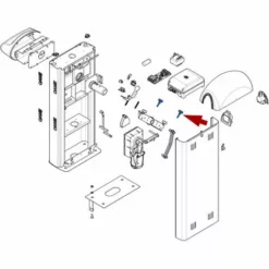 Came Pièce De Détachée Amortisseurs Bras Gard 8 2pz 119rig214