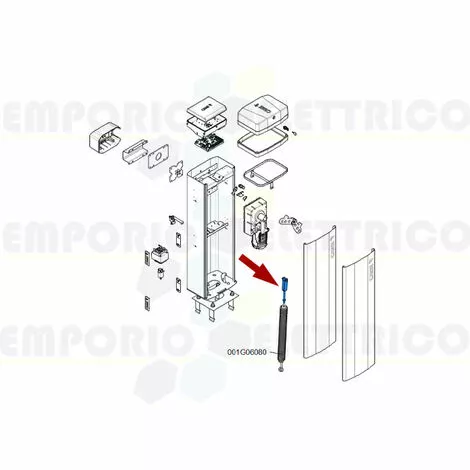 Came Pièce Détachée Tirant Ressort Gt4 88003-0077 3 Came Pièce Détachée Tirant Ressort Gt4 88003-0077 – Image 3